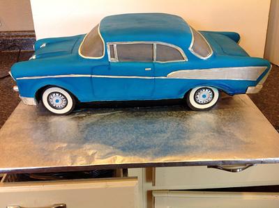 57 chevy bel air - Cake by LentiniFamily