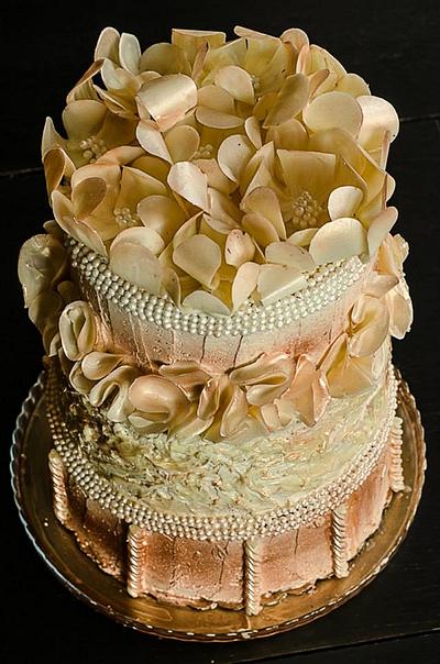 wedding cake Elizabeth - Cake by Crema pasticcera by Denitsa Dimova