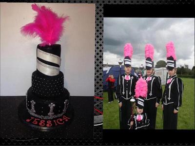 black sweet 16 - Cake by Witty Cakes