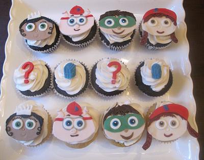 Super Why Cupcakes - Cake by TaMeisha
