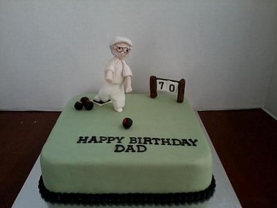 Birthday Boy - Cake by Bev Jones