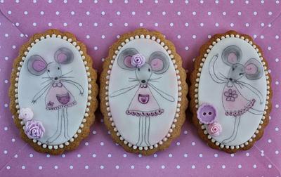 Mice cookies - Cake by Bubolinkata