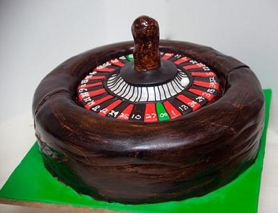 Another Roulette Wheel - Cake by Lauren
