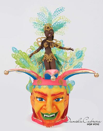 Sweet world Carnival Collaboration Rio de Janeiro sambista - Cake by daniela cabrera 
