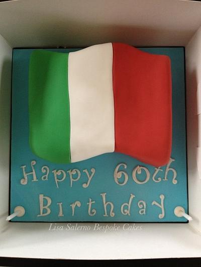 The Italian Flag !  - Cake by Lisa Salerno 