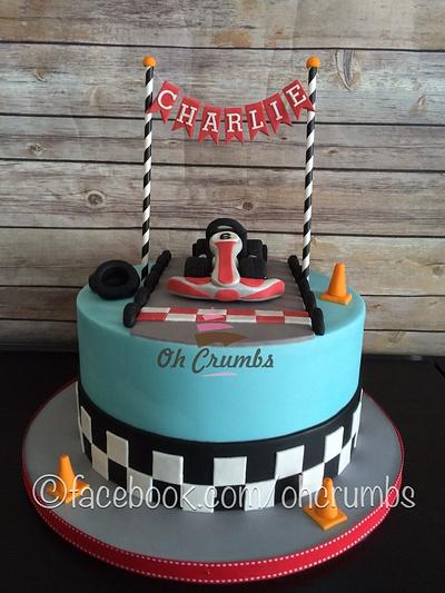 Go-kart cake - Cake by Oh Crumbs