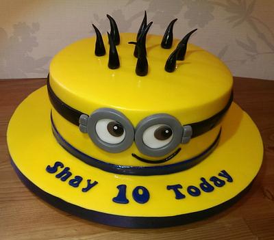 Shay's Minion - Cake by Party Cakes
