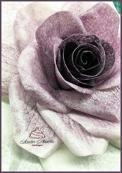 Purple Rose - Cake by NovielloCake