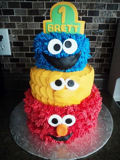 Sesame Street - Cake by The Cakery 