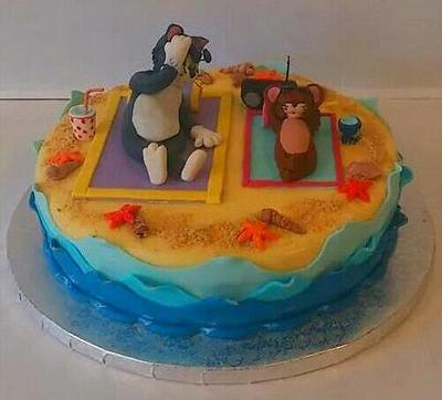Tom & Jerry - Cake by Irina-Adriana