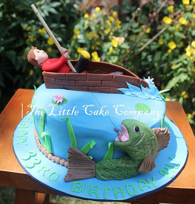 fishing cake - Cake by The Little Cake Company