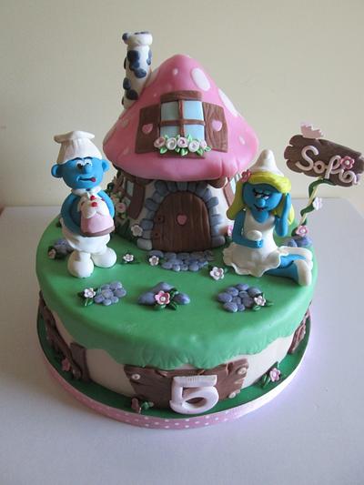 Birthday puffetta - Cake by fantasiedizucchero08