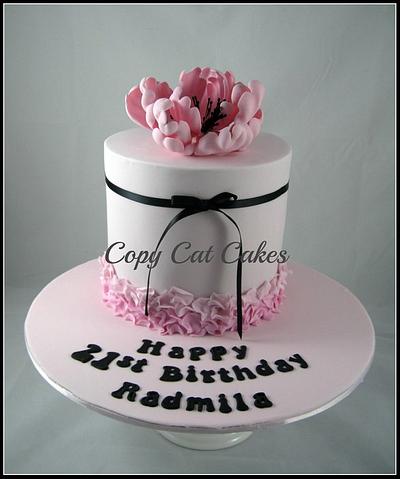 21st birthday - Cake by Copy Cat Cakes