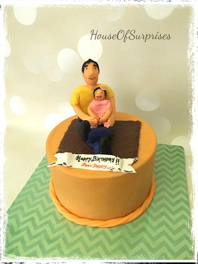 Happy birthday dad - Cake by Shikha