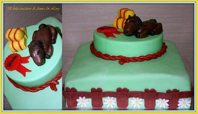 Happy 9th birthday ! - Cake by Il dolce zucchero di Anna & Lory