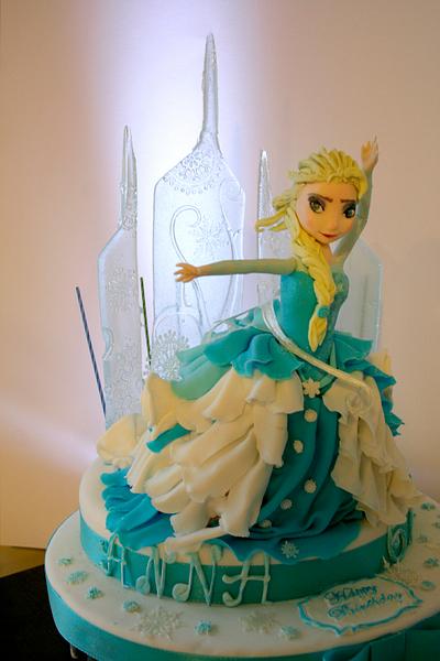 Elsa cake - Cake by Agnes Havan-tortadecor.hu