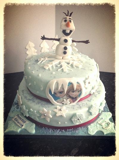 Frozen  - Cake by Marie 