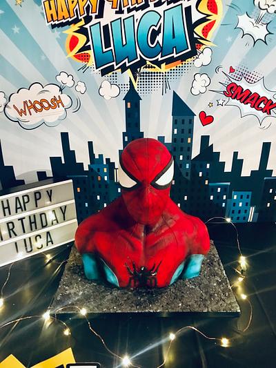 Spider-Man  - Cake by The Noisy Cake Shop