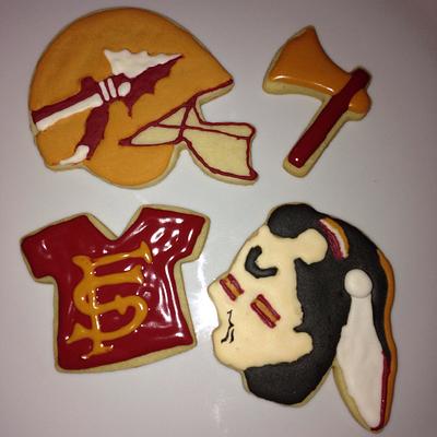 FSU National Champs Cookies - Cake by Jesika Altuve