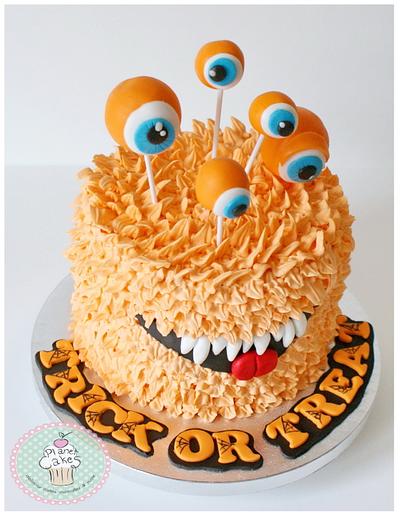 Cute Monster - Cake by Planet Cakes