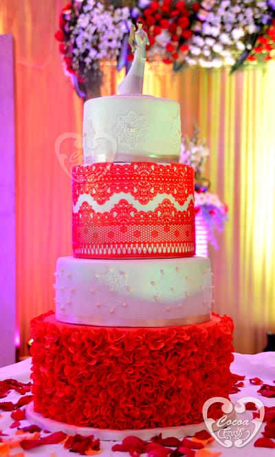 Colors of Love ! - Cake by Tanya Babu - Cocoa Crush