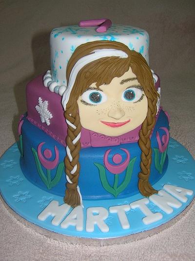 Princess Ana  - Cake by Barbora Cakes