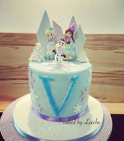 Frozen .. what else ?  - Cake by Lea