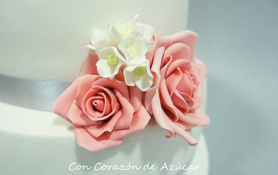 Wedding Cake - Tutorial Hydrangea - Cake by Florence Devouge