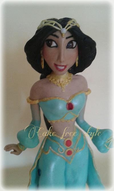 Principessa Jasmine - Cake by Felicita (cake free style)
