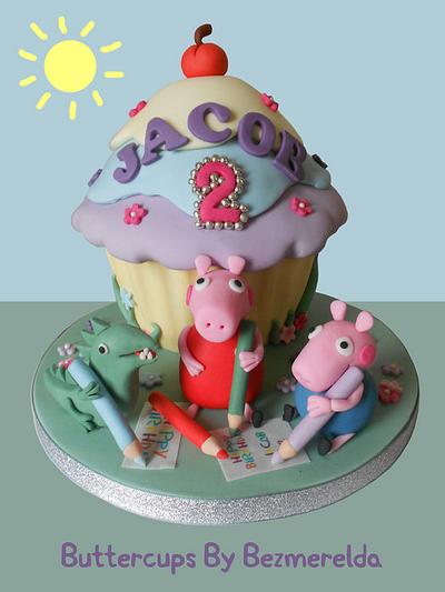 Peppa Pig - Cake by Bezmerelda