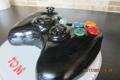 X Box Controller - Cake by Tracey