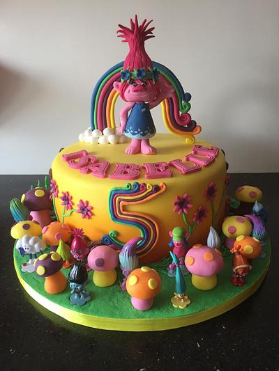 Trolls cake  - Cake by Donnajanecakes 