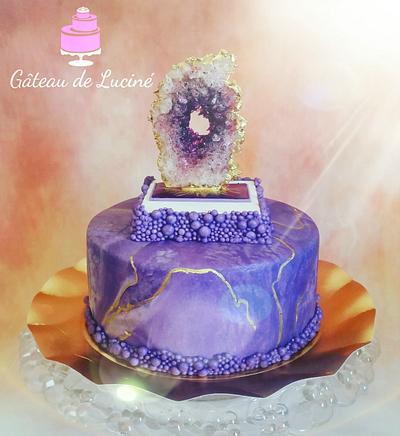 Geode cake - Cake by Gâteau de Luciné