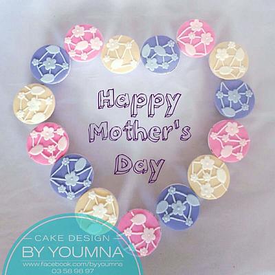 Mother's day cupcake  - Cake by Cake design by youmna 