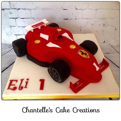 F1 Ferrari - Cake by Chantelle's Cake Creations