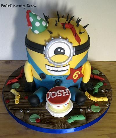 Despicable Me Minion Cake - Cake by Rachel Manning Cakes