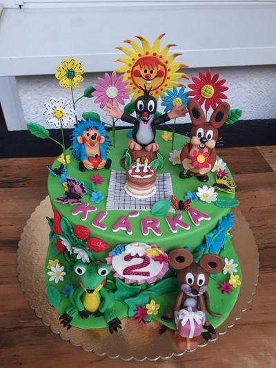 Mole and friends - Cake by Veronicakes