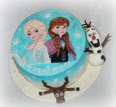 Frozen - Cake by Anka