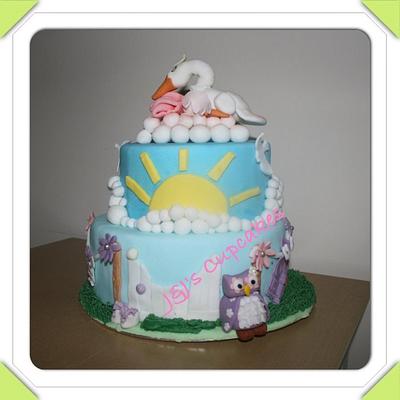 Cake no7 ... Baby Shower Theme  - Cake by Jodie Taylor