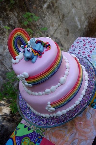 Rainbow Dash! - Cake by Mandy