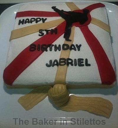 Karate Cake - Cake by Jeanette Rodriguez