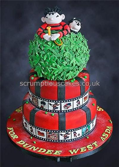 Dennis the Menace Charity Cake - Cake by Scrumptious Cakes