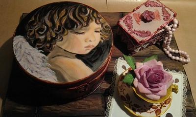 Vintage cake - Cake by Julieta ivanova Julietas cakes