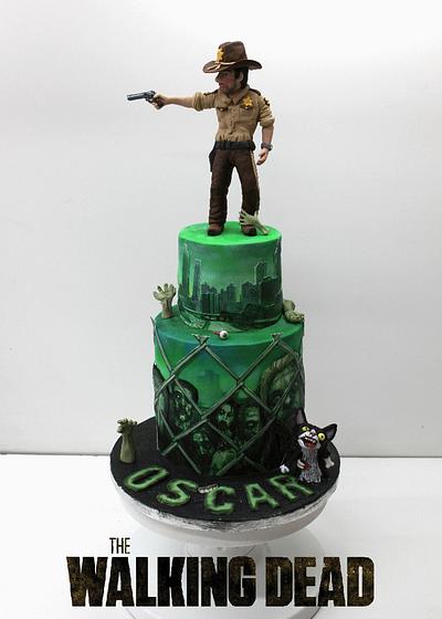Walking Dead Birthday cake - Cake by Artym 