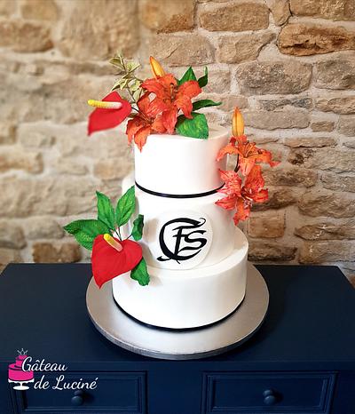 Wedding cake  - Cake by Gâteau de Luciné