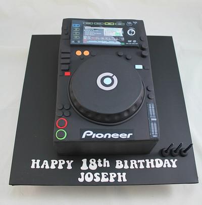 DJ deck cake - Cake by Kake Krumbs