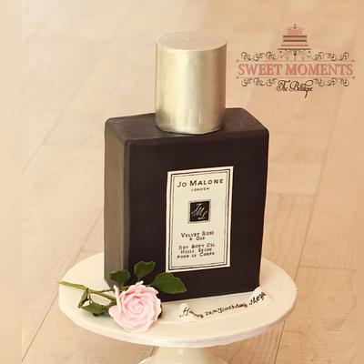 Jo Malone Bottle shaped cake  - Cake by Sweet Moments The Boutique 