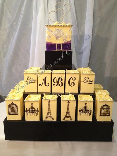 Decadent chocolate boxes - Cake by dreamcakes4512