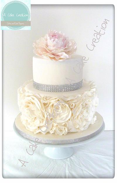 A Beautiful Cake for my Beautiful Mum - Cake by A Cake Creation