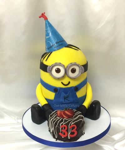 Minion Birthday Cake - Cake by gizangel